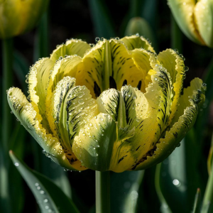 Тюльпан Стар Даст купить по цене от 229р. в интернет-магазине «Посадика» с доставкой почтой в в Весьегонске и по всей России – [изображение №1].