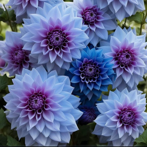 Георгин Платинум Лайт купить по цене от 550р. в интернет-магазине «Посадика» с доставкой почтой в в Весьегонске и по всей России – [изображение №1].