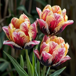 Тюльпан Роял Гарнит купить по цене от 425р. в интернет-магазине «Посадика» с доставкой почтой в в Весьегонске и по всей России – [изображение №1].