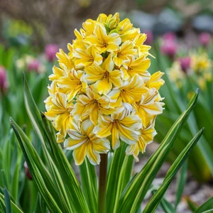 Гиацинт Кримсон Тайфун купить по цене от 2099р. в интернет-магазине «Посадика» с доставкой почтой в в Весьегонске и по всей России – [изображение №1].