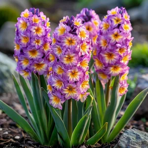 Гиацинт Пинк Перпл купить по цене от 2099р. в интернет-магазине «Посадика» с доставкой почтой в в Весьегонске и по всей России – [изображение №1].