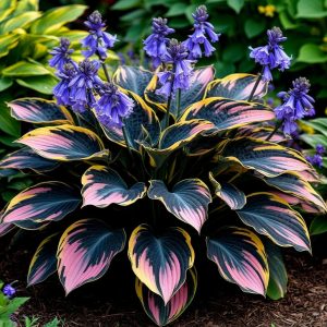 Хоста Пайн Эхо купить по цене от 699р. в интернет-магазине «Посадика» с доставкой почтой в в Весьегонске и по всей России – [изображение №1].